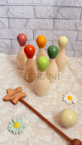 ست بولینگ چوبی شش عددی